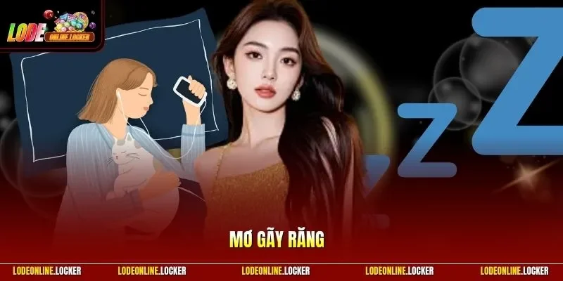 Mơ gãy răng